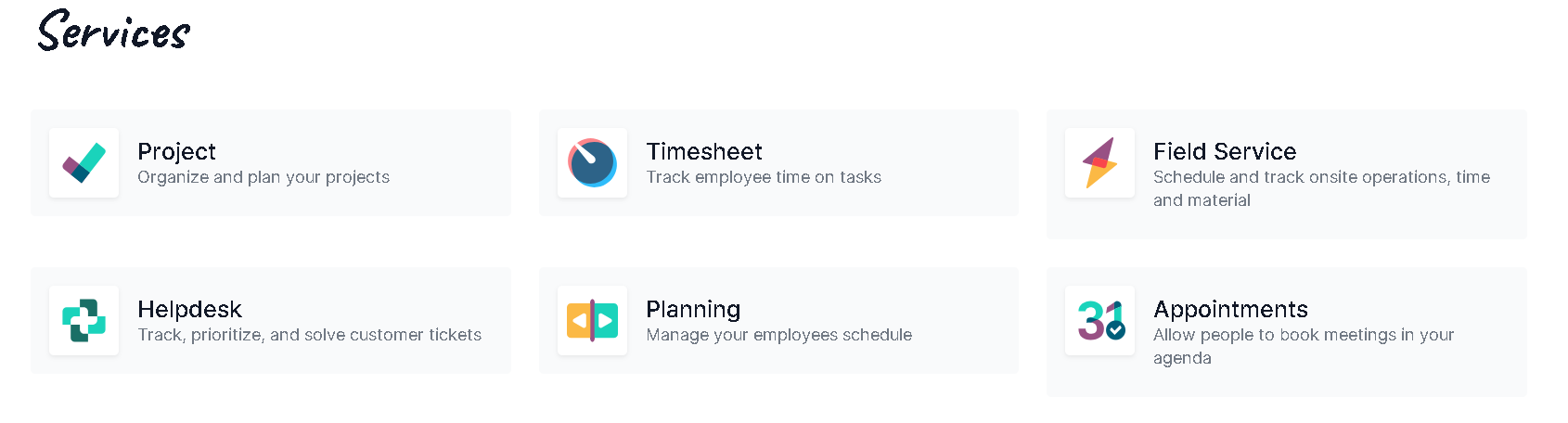 services apps