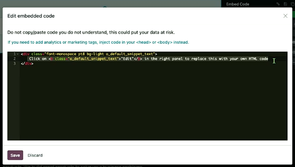 screenshot copy pasting new html code