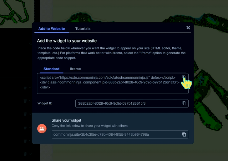 screenshot generatinghv HTML code
