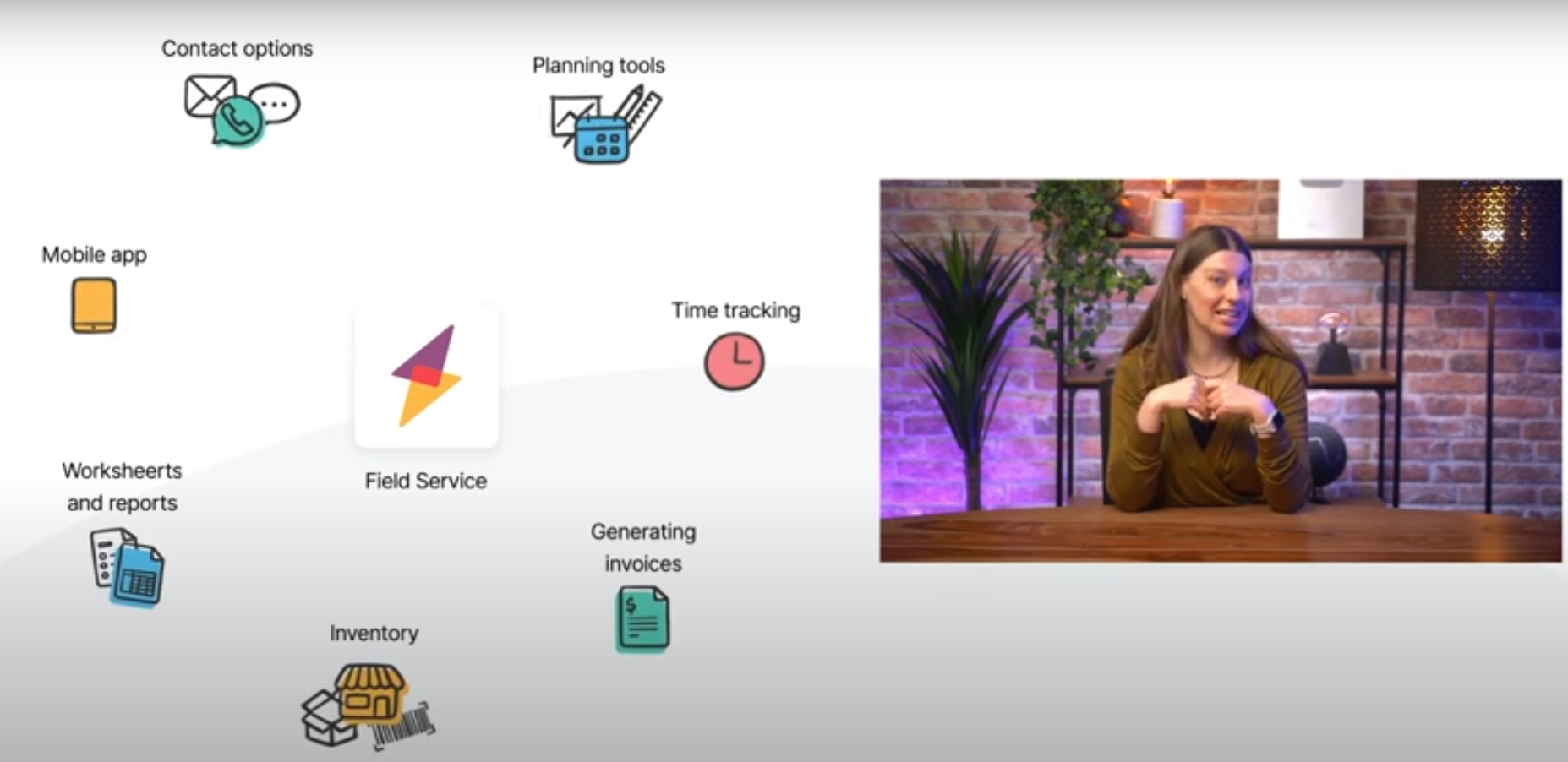 screenshot of the webinar 