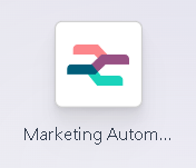 Marketing, Email Marketing and CRM app icons