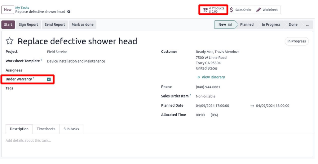 Product Warranty Tracking